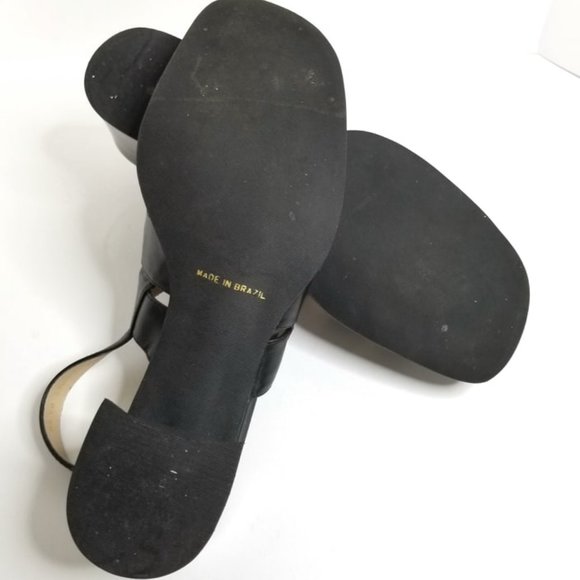 NCCLUB Black Sandels with Block Heel - Picture 4 of 6